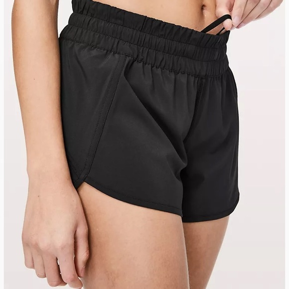 Lululemon black athletic shorts - Picture 2 of 6